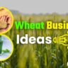 गेहूं से करें ये बिजनेस; कमाई लाखों में। Businesses from Wheat